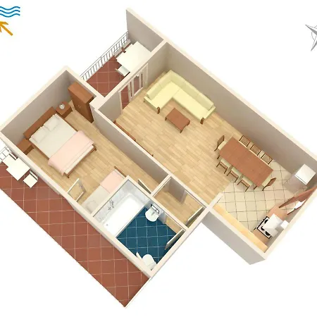 And By The Sea Zuljana, Peljesac - 4576 Guest house 3*